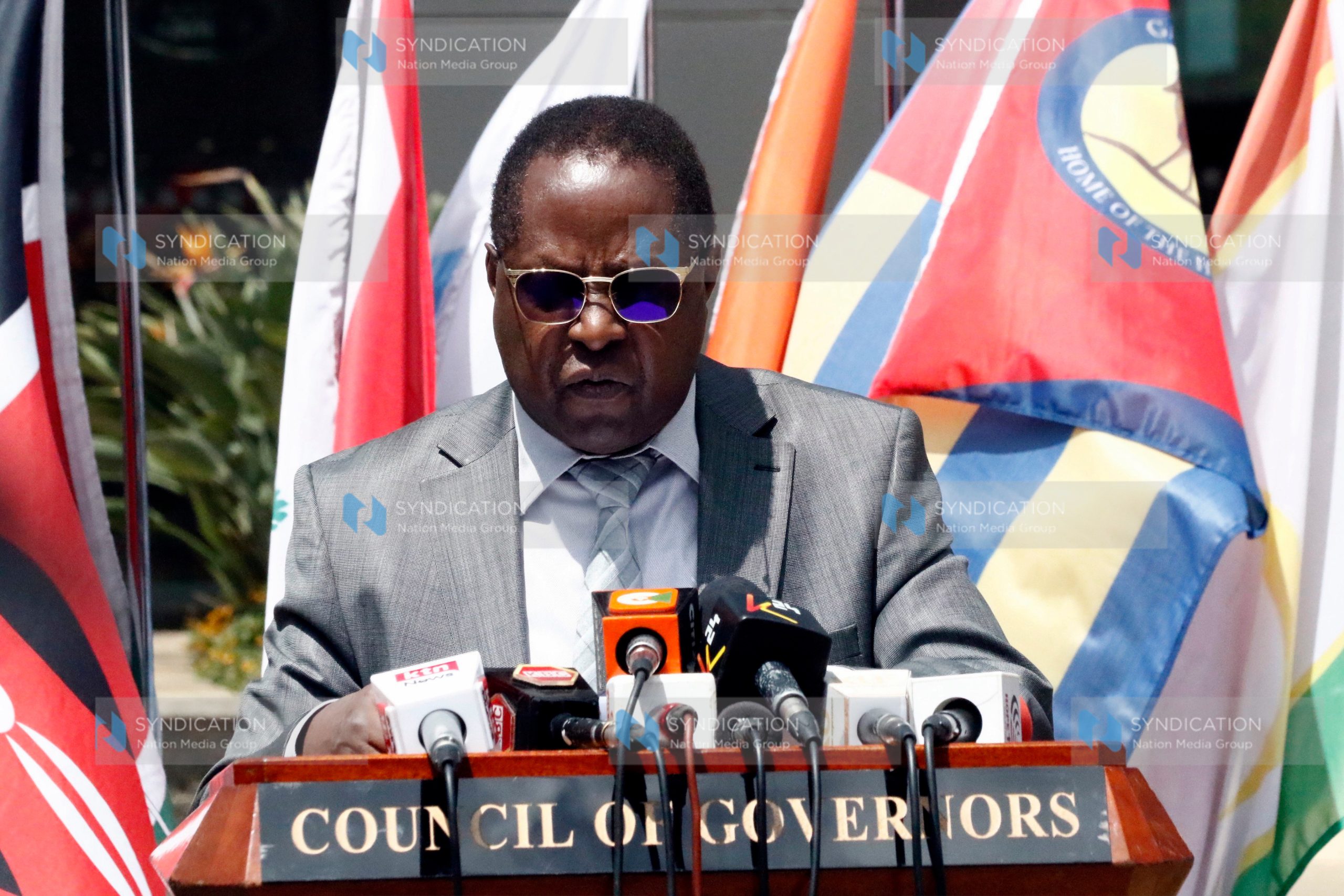Embu County Governor and Council of Governors (CoG) Chairman Martin Wambora