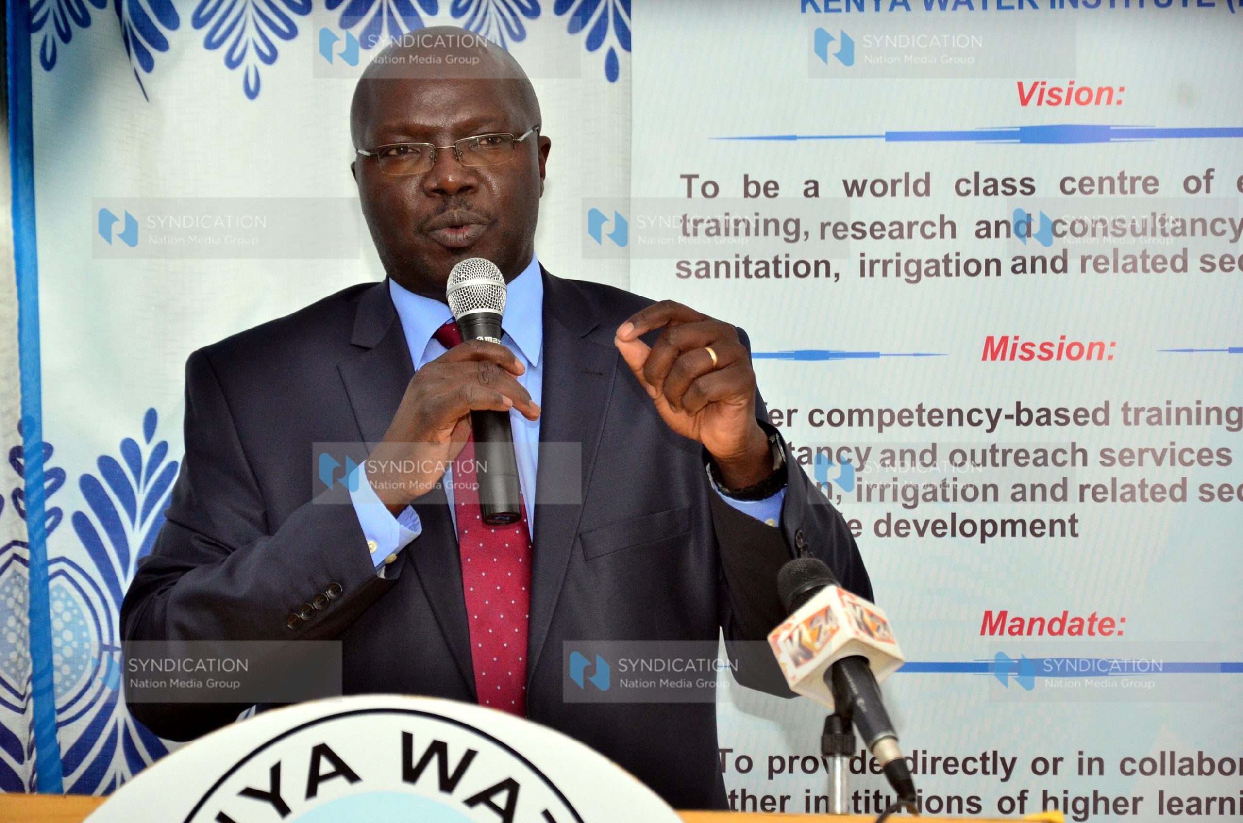 Water CS Simon Chelugui