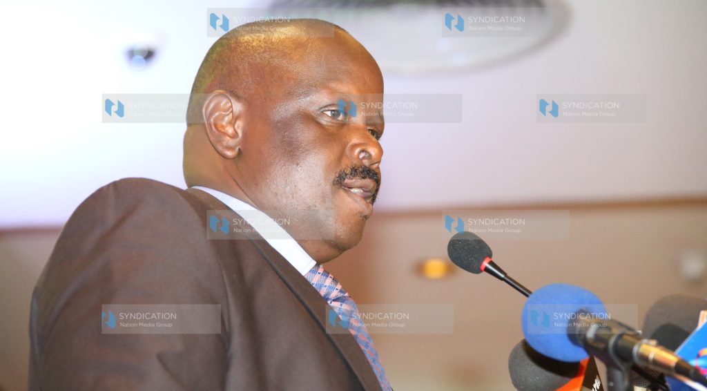 Outgoing Council of Governors (CoG) Chair Isaac Ruto