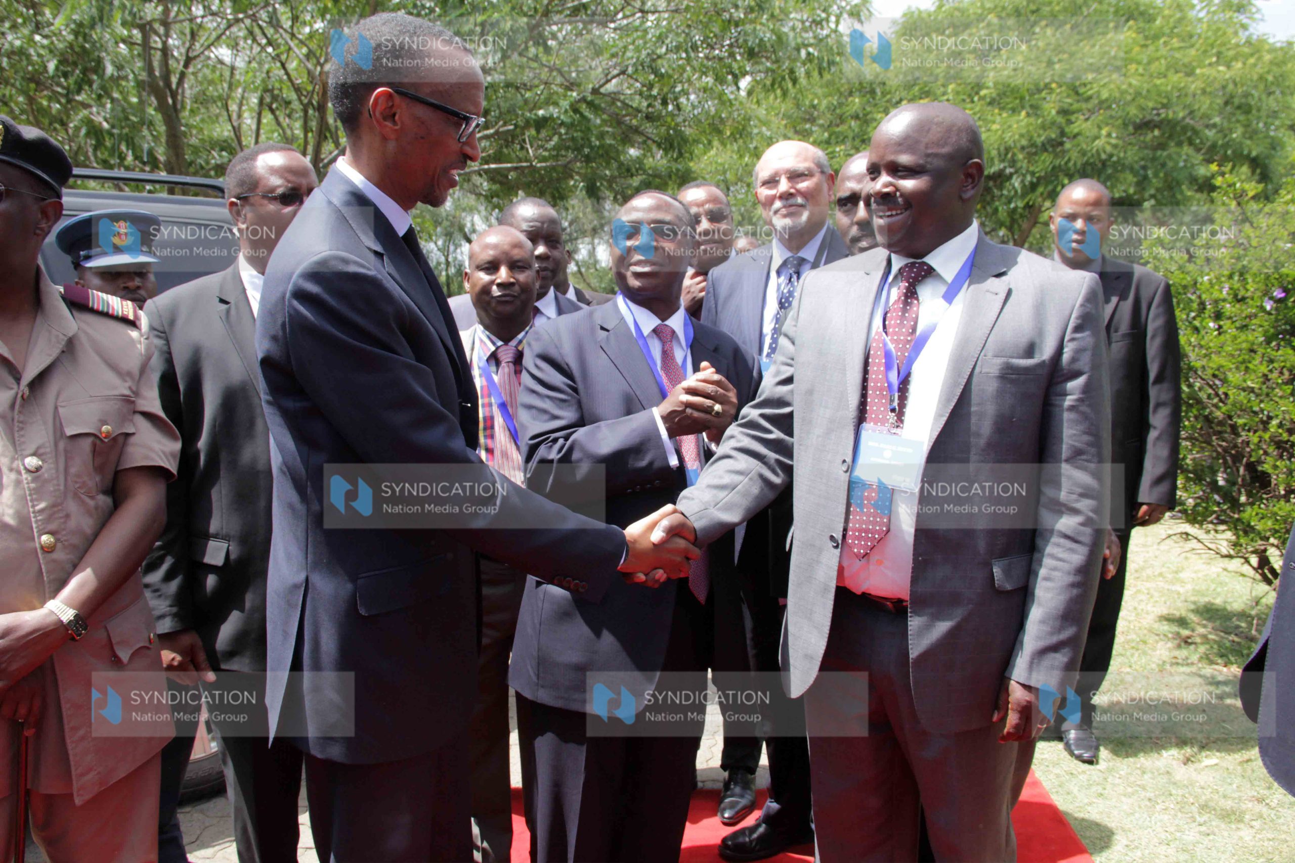 Council of Governors Chair Isaac Ruto receives Rwandan President Paul Kagame