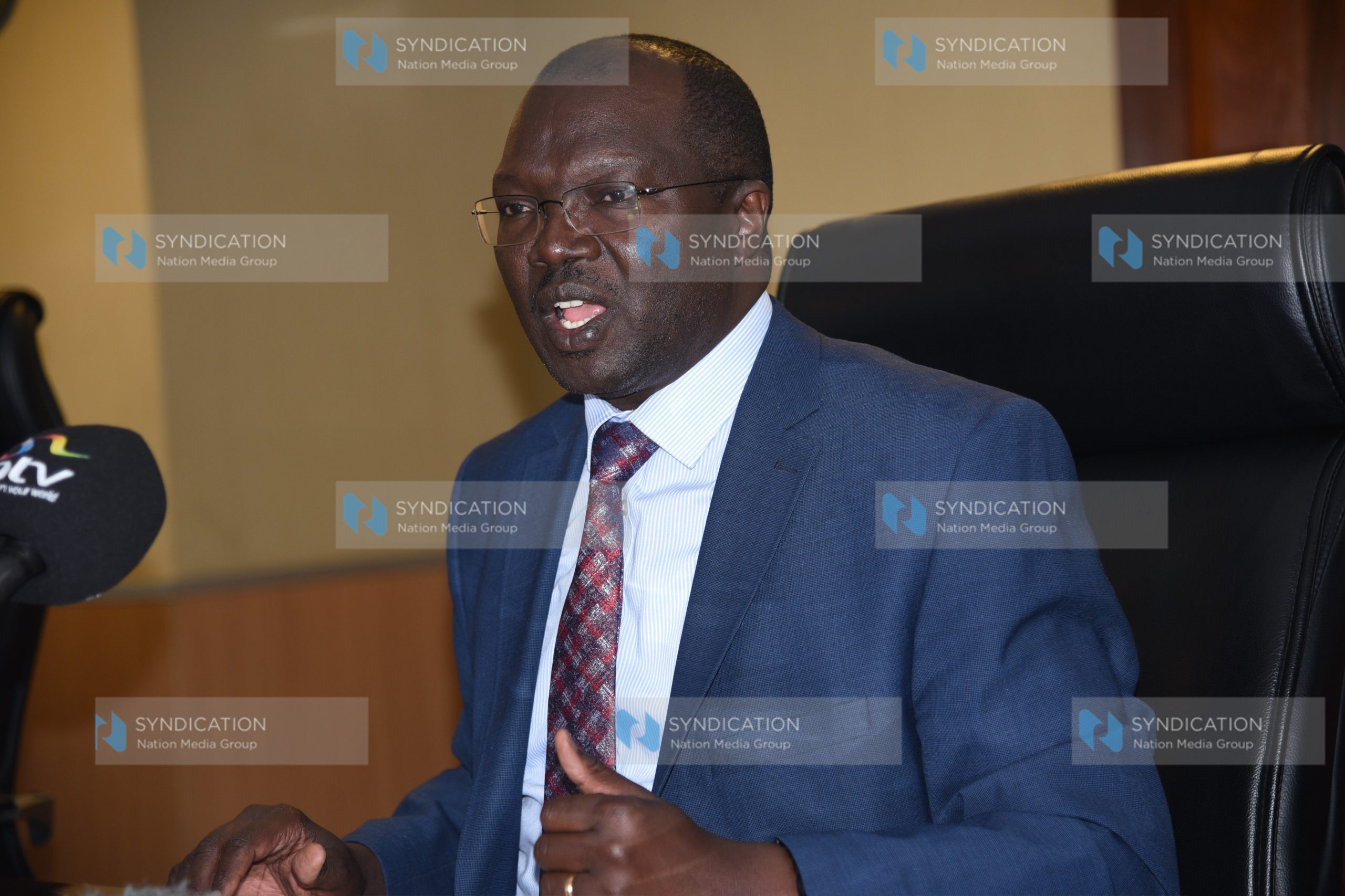 Cooperatives and MSMEs cabinet Secretary Simon Chelugui