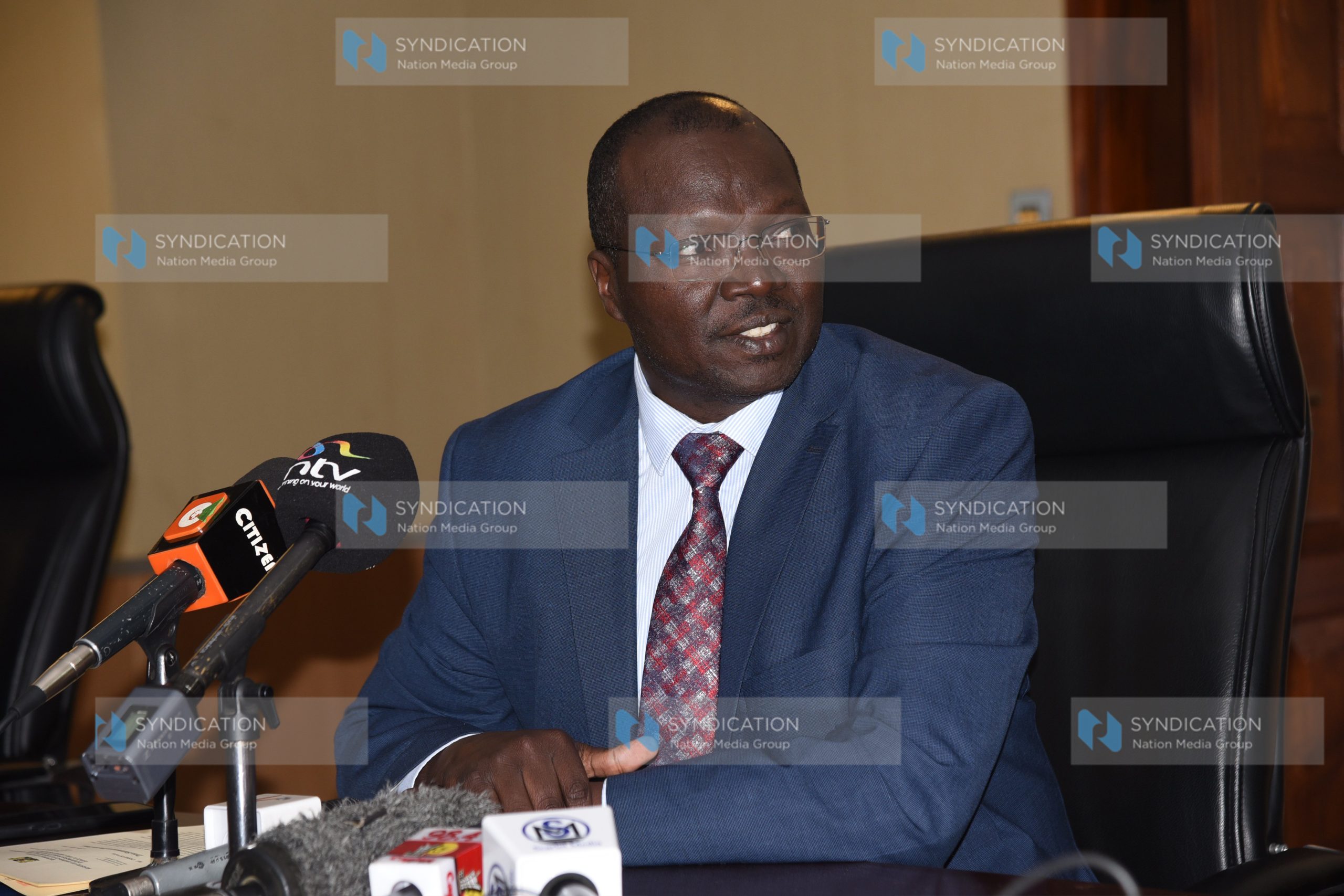 Cooperatives and MSMEs cabinet Secretary Simon Chelugui