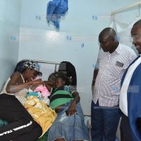 Cleophas Malala’s impromptu visit to health facilities