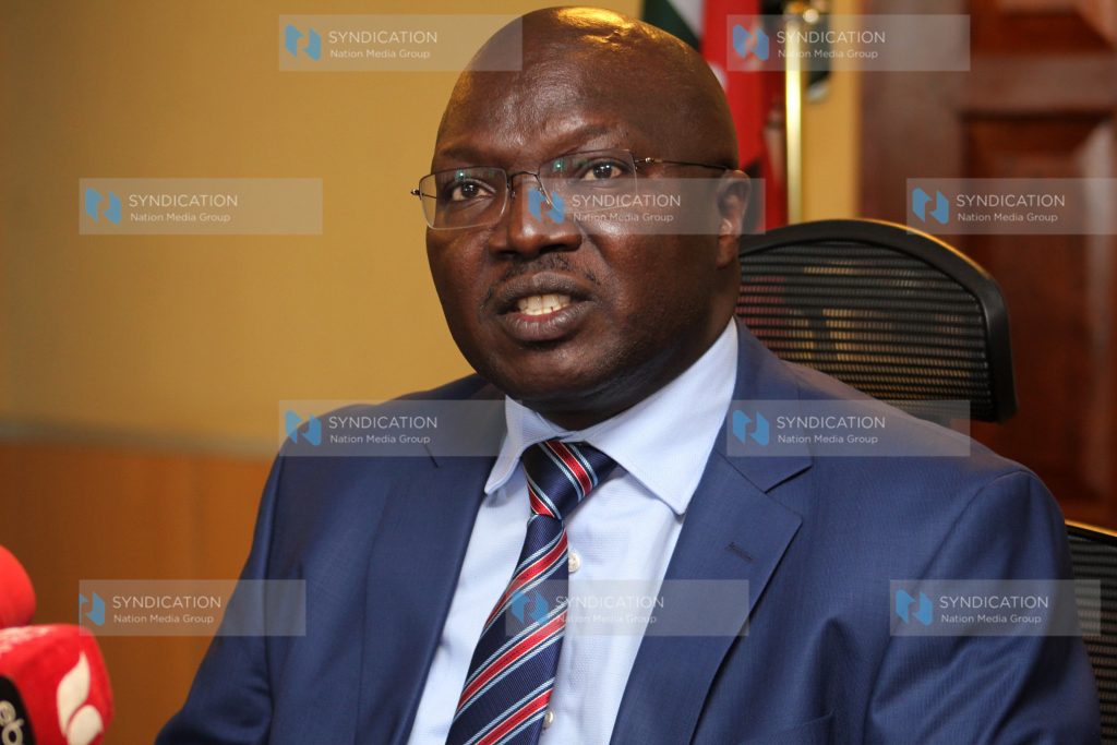 Labour and social protection CS Simon Chelugui