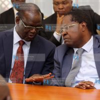 Meru Governor Kiraitu Murungi and Embu Governor Martin Wambora