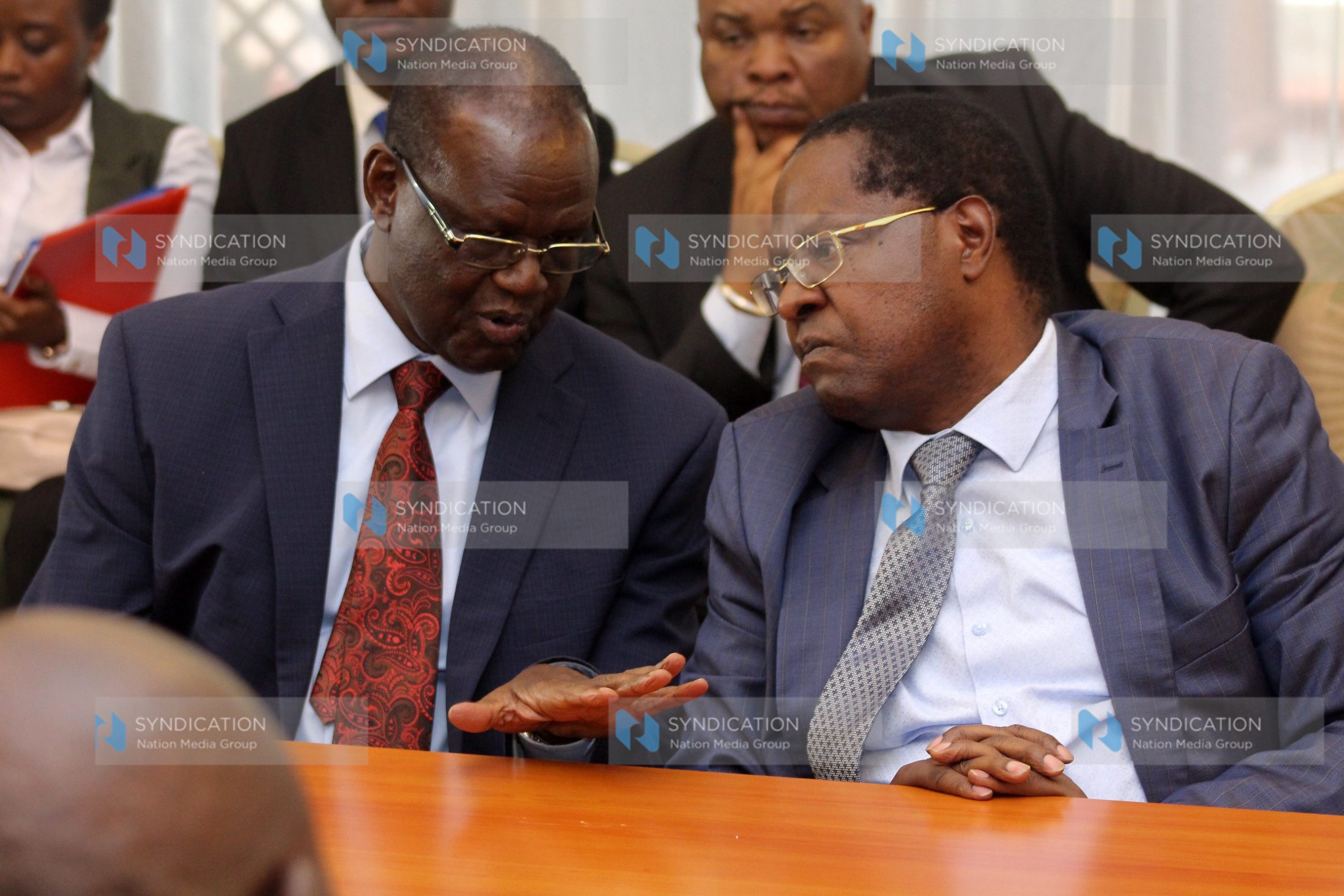 Meru Governor Kiraitu Murungi and Embu Governor Martin Wambora