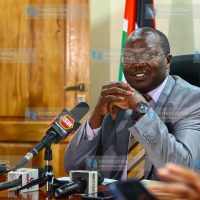 Cabinet Secretary for Co-operatives and Micro Small and Medium Enterprises Development Simon Chelugui