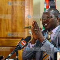 Cabinet Secretary for Co-operatives and Micro Small and Medium Enterprises Development Simon Chelugui
