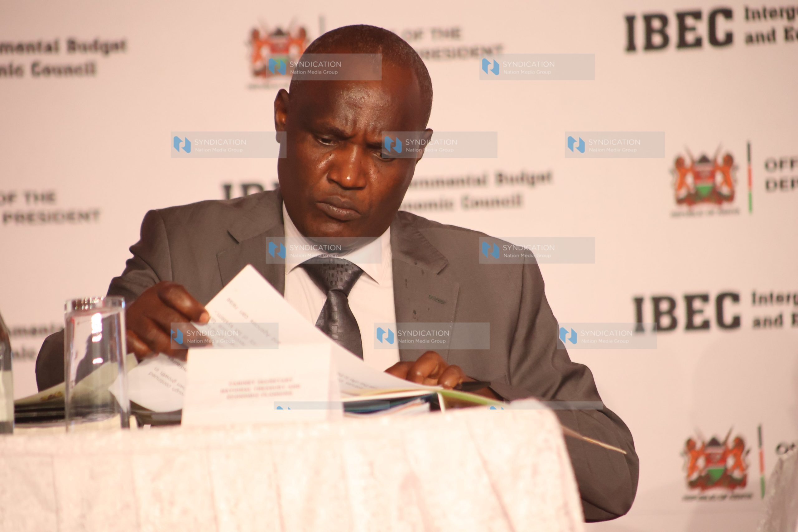 The National Treasury and Economic Planning John Mbadi