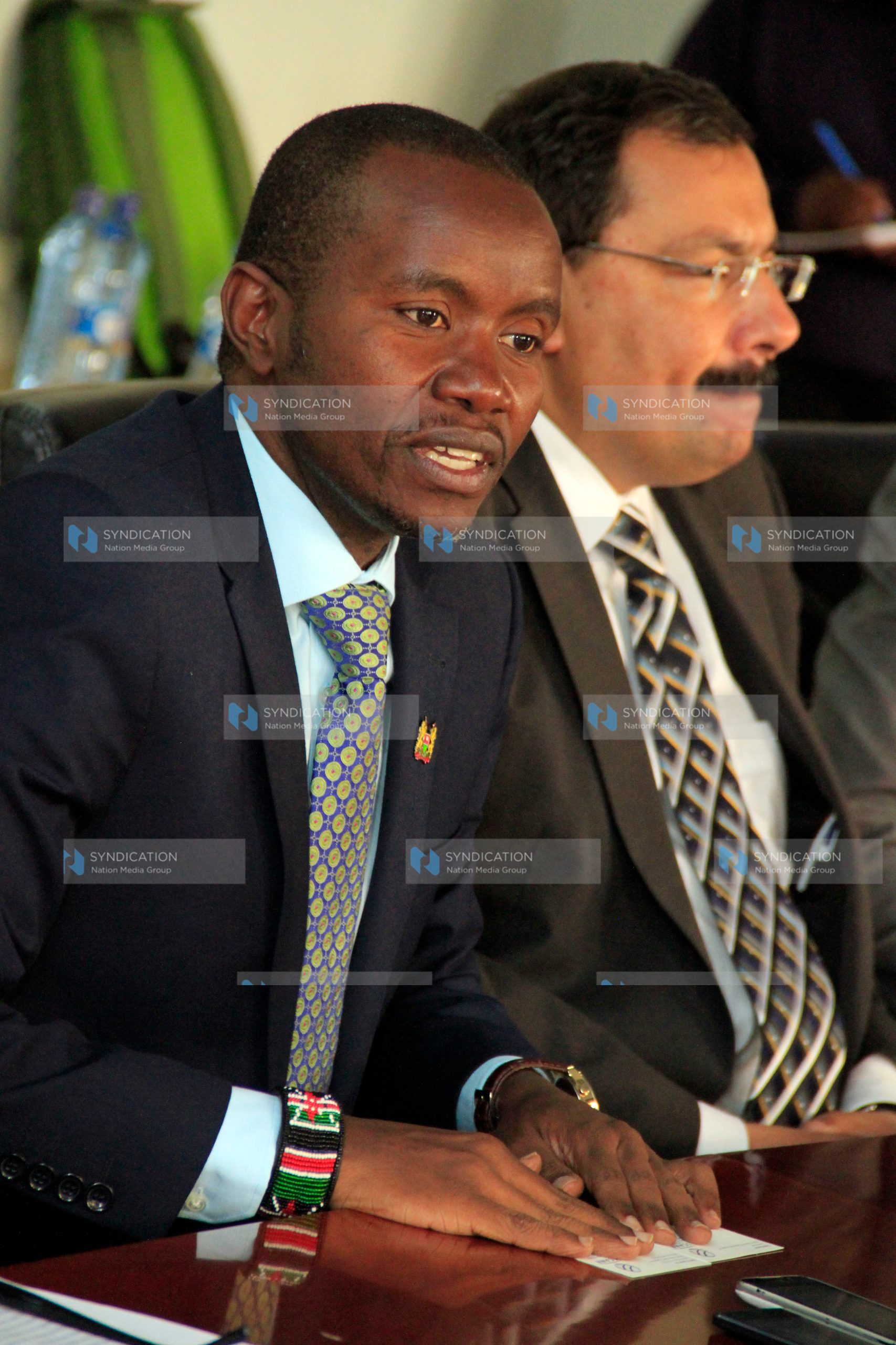 ICT CS Joe Mucheru and Internet Corporation for Assigned Names and Numbers (ICANN) senior advisor