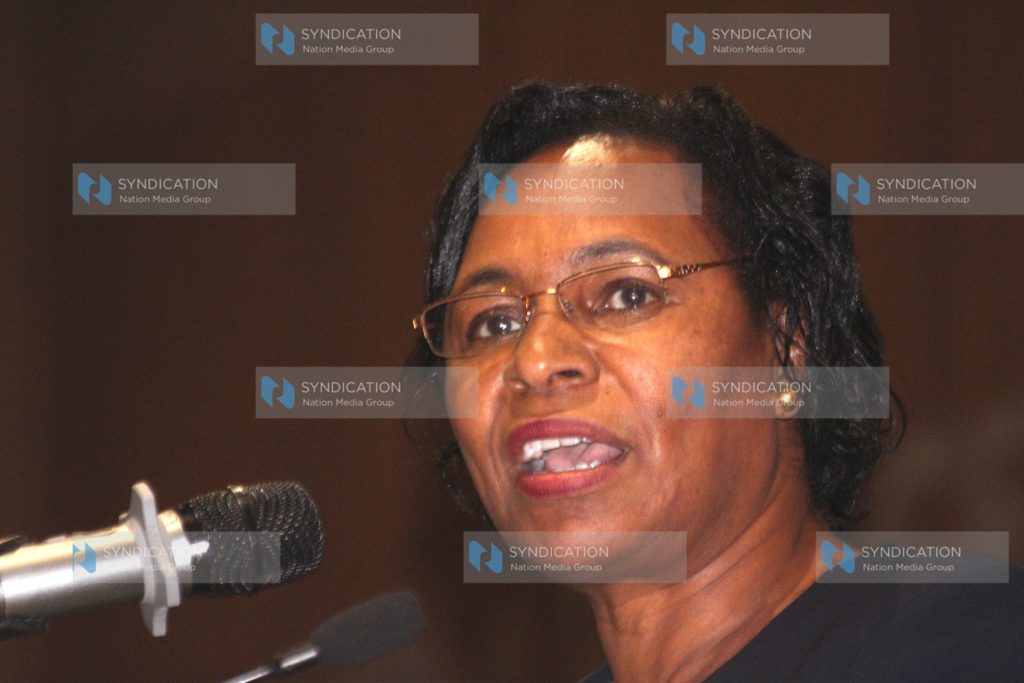 Cabinet Secretary, Ministry of Public Service, Youth and Gender Affairs Margaret Kobia