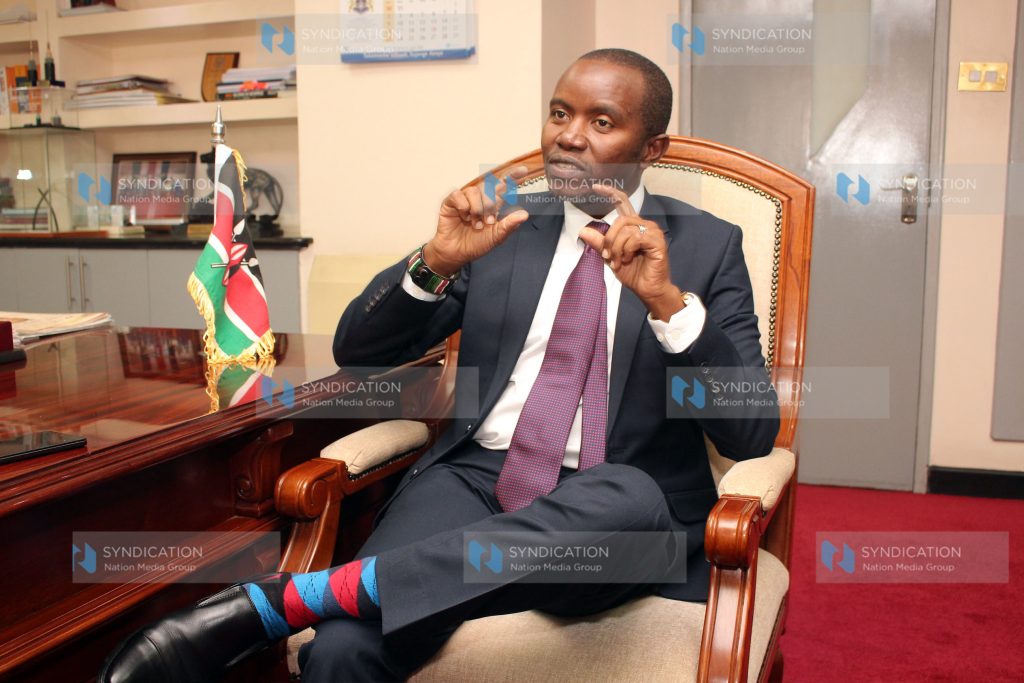 Cabinet Secretary in the Ministry of ICT Joe Mucheru