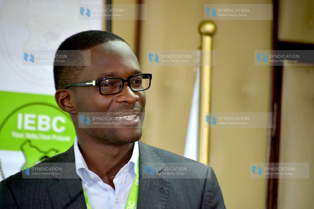 IEBC chief executive officer Ezra Chiloba