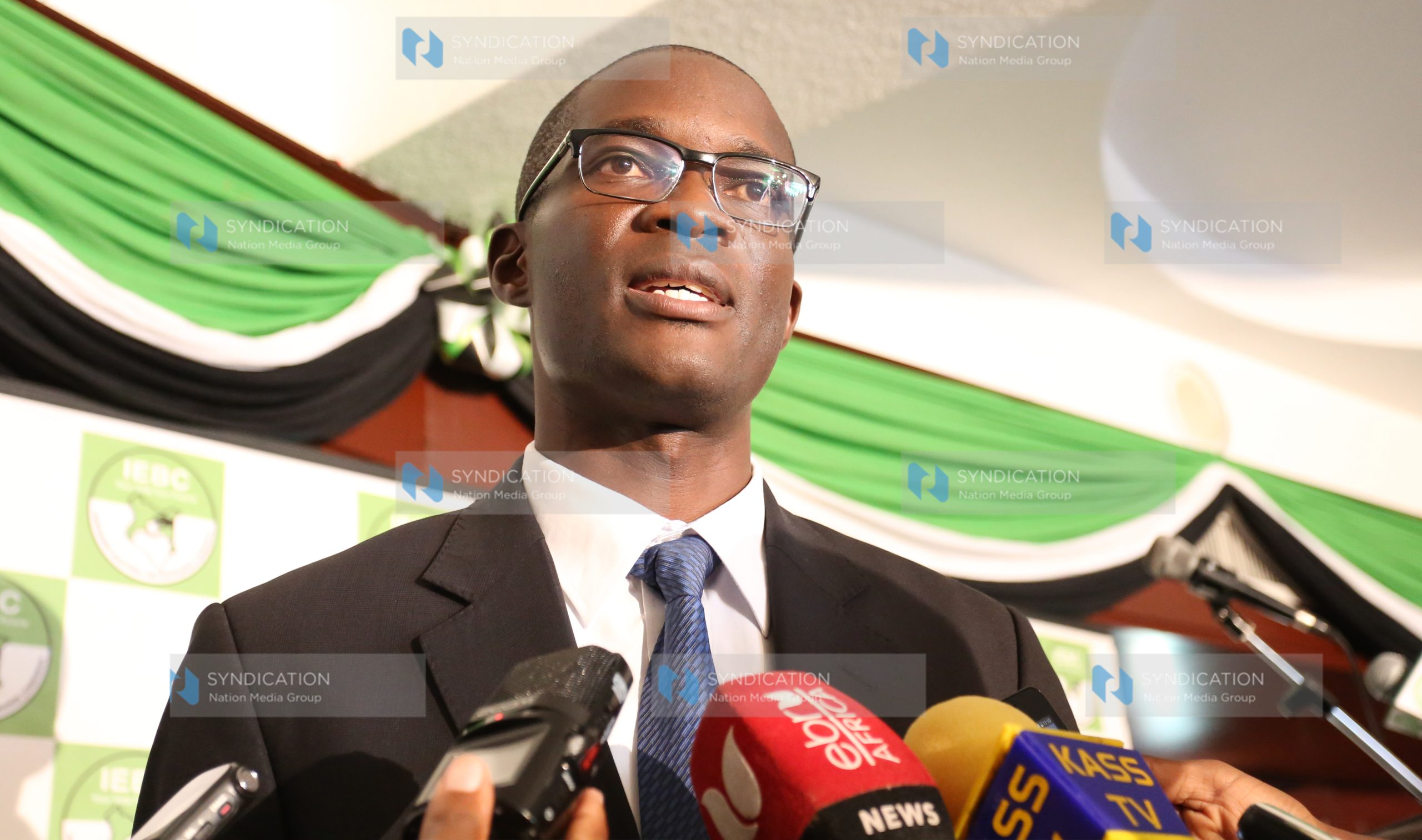 IEBC CEO Mr. Ezra Chiloba