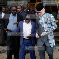 Inspection tour of the stalled multi-billion Itare Dam project