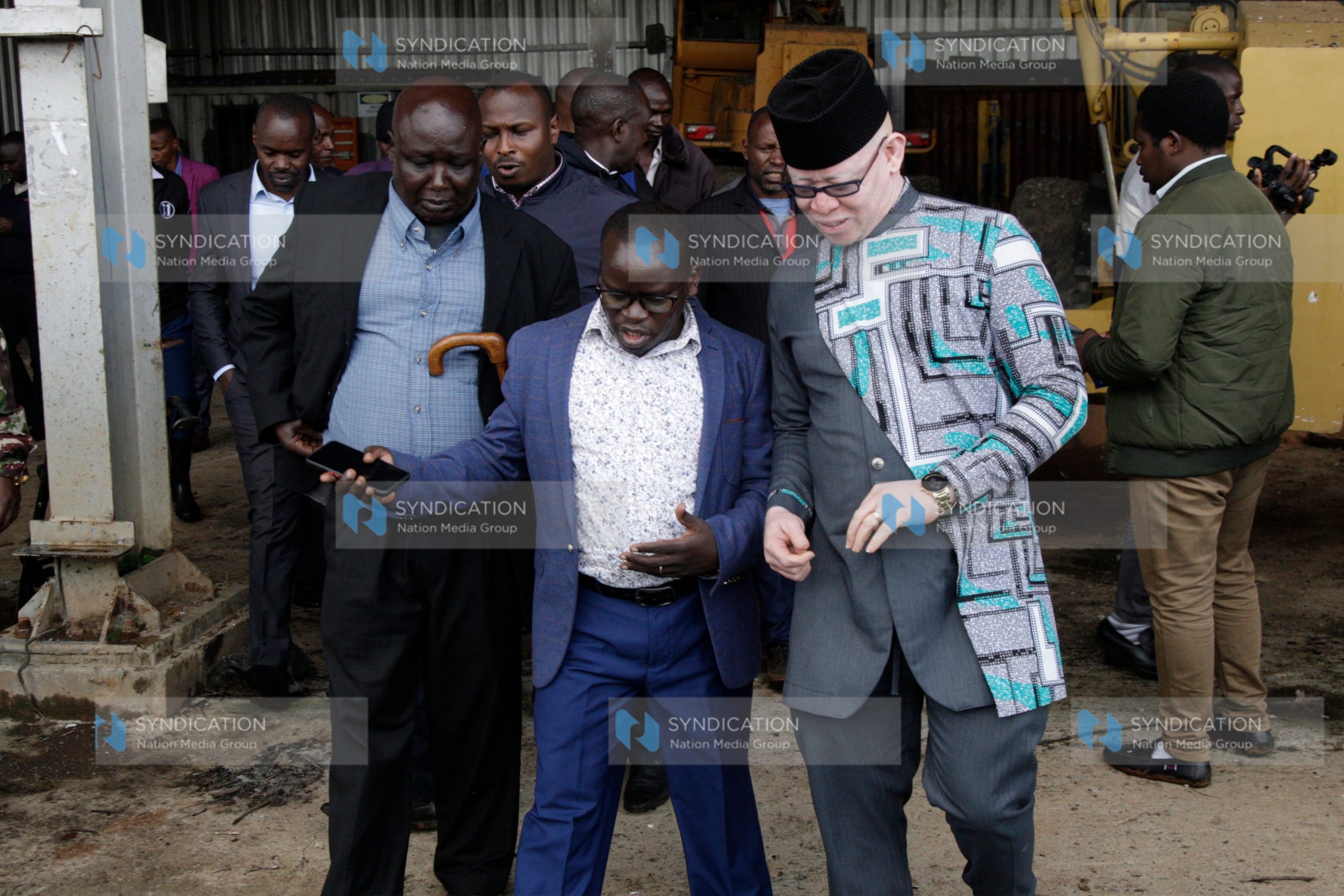 Inspection tour of the stalled multi-billion Itare Dam project