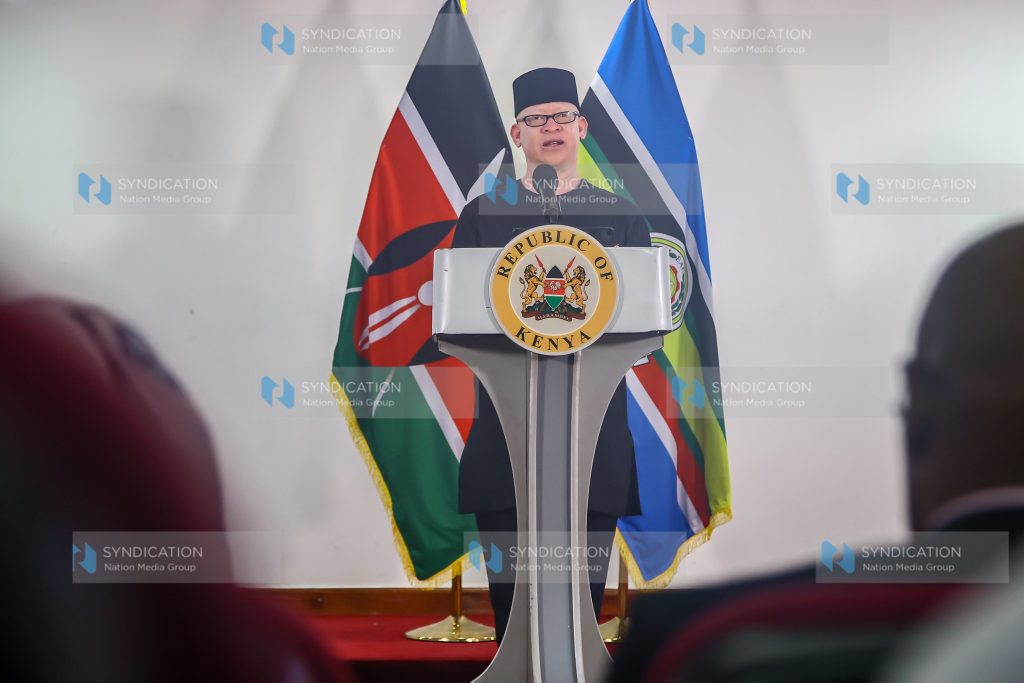 Government Spokesperson Isaac Mwaura