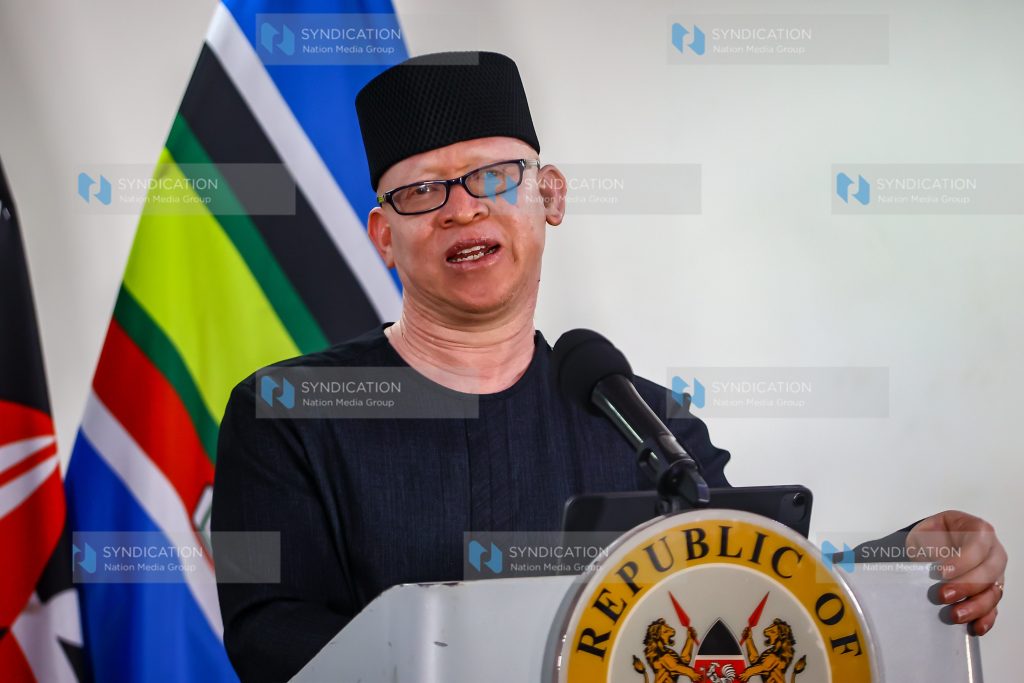 Government Spokesperson Isaac Mwaura