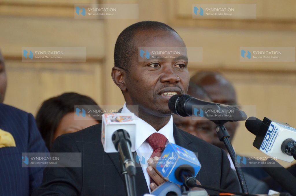 ICT Cabinet Secretary Joe Mucheru