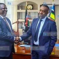 Investments, Trade and Industry CS Salim Mvurya and Ali Hassan Joho, CS Mining