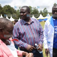 Free medical camp organised by Cleophas Malala