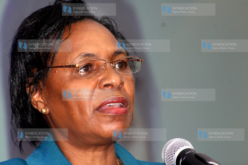 Public Service Commission Chairperson Prof. Margaret Kobia