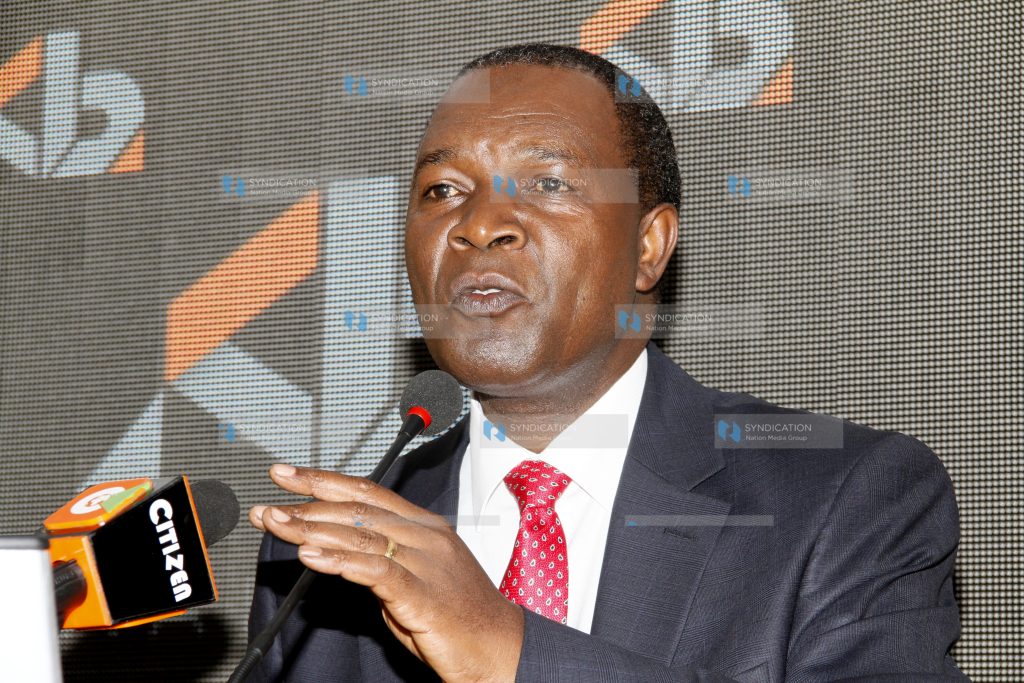 Central Bank of Kenya Governor Prof. Njuguna Ndung'u