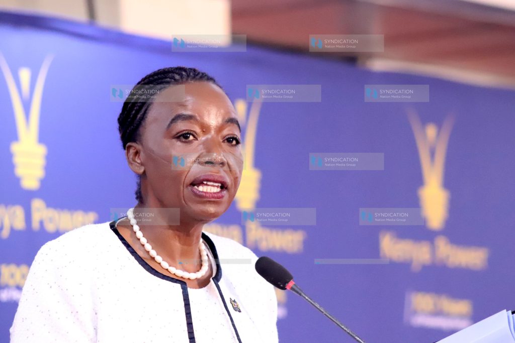 Ministry of Energy Cabinet Secretary Amb. Dr. Monica Juma