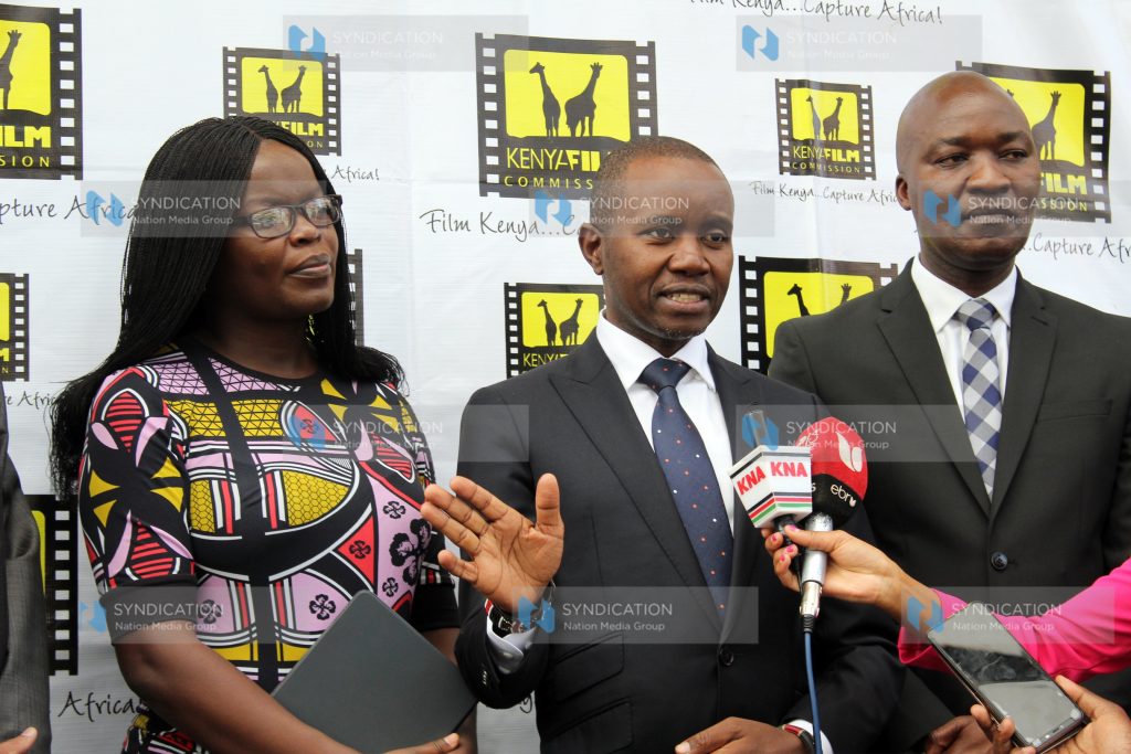 Inauguration of new board of directors at the Kenya Film Commission offices