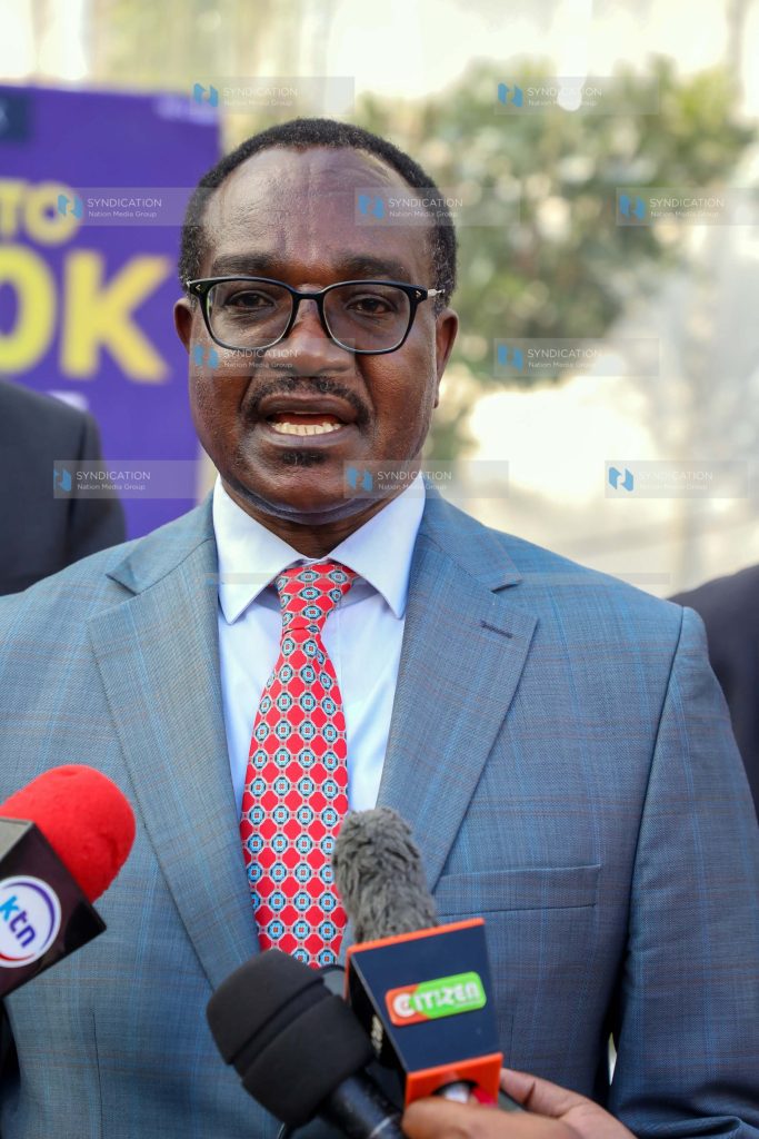 Cabinet Secretary for Education Julius Migos Ogamba