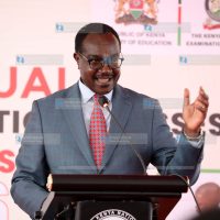Cabinet Secretary for Education Julius Migos Ogamba