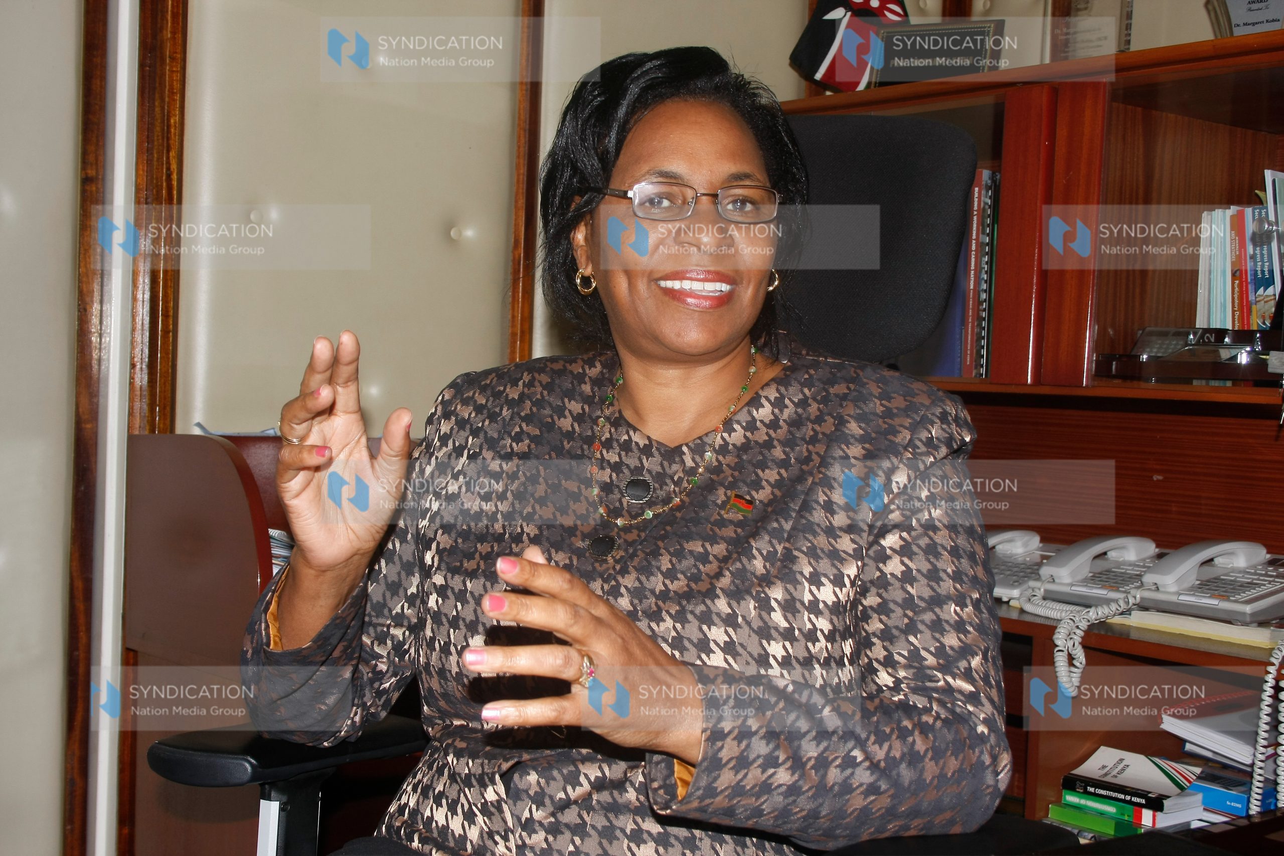 Chairperson of Public Service Commission Prof. Margaret Kobia