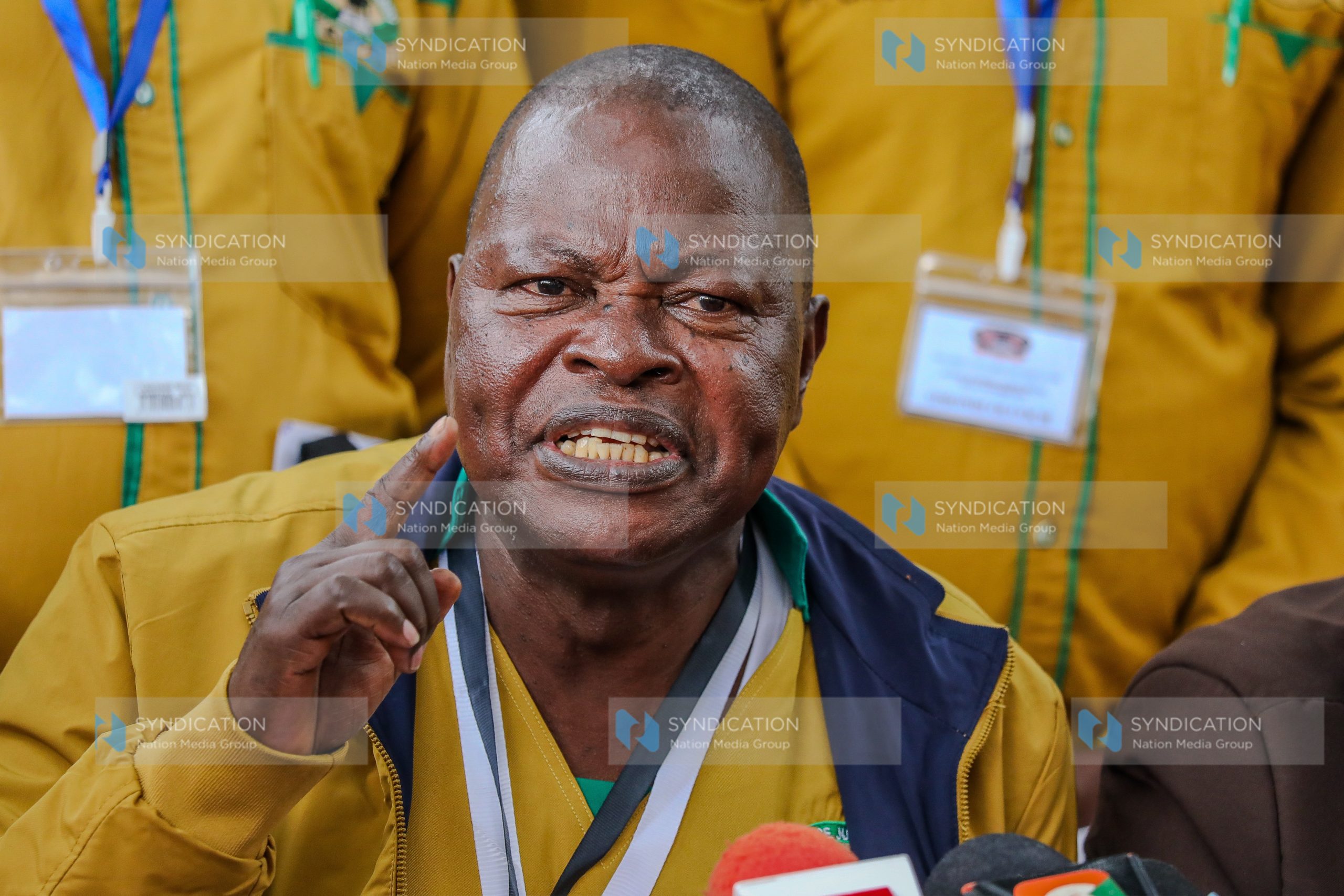 KUPPET National Governing Council led by Secretary General Akelo Misori