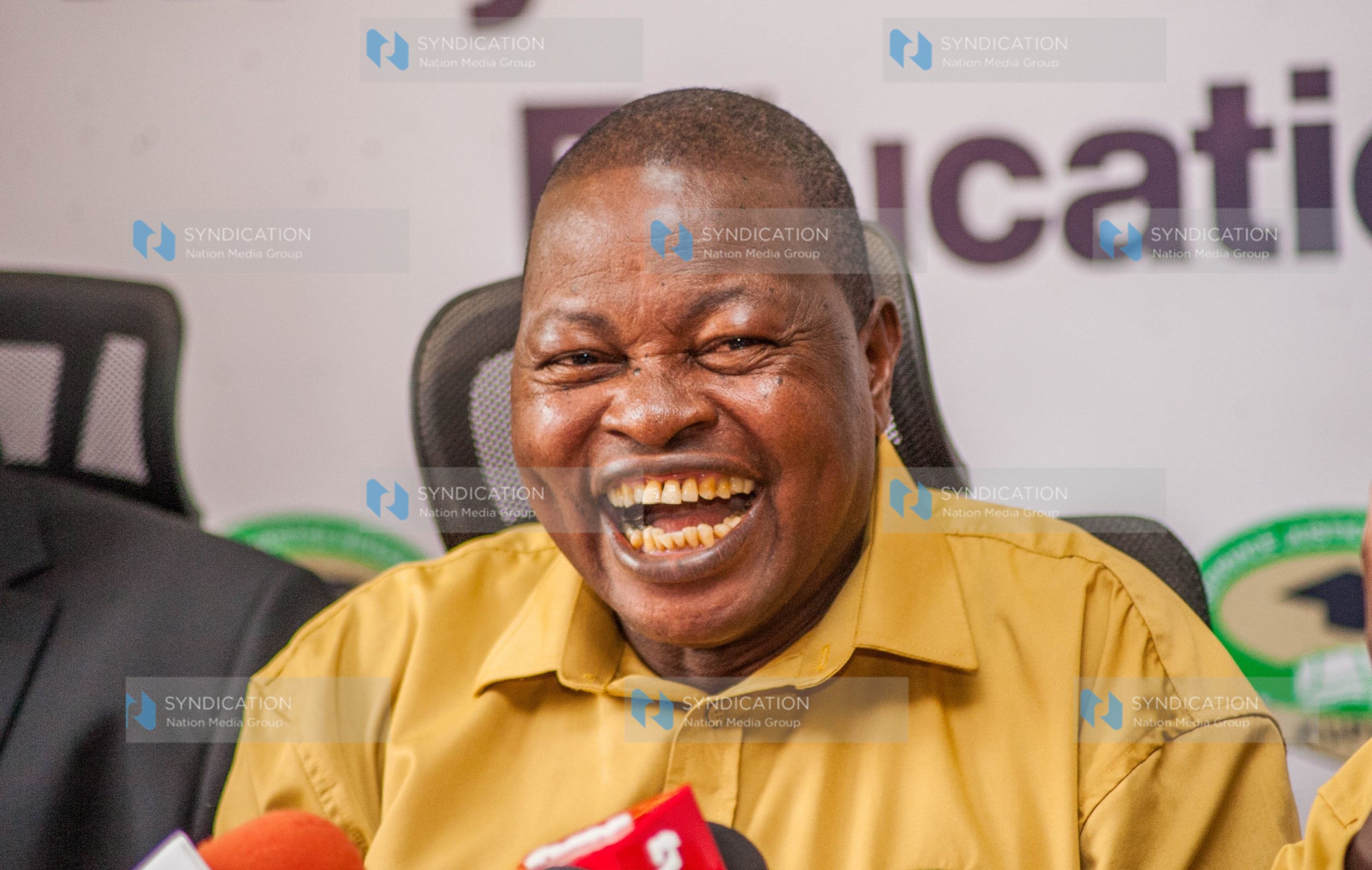 Secretary General of the Kenya Union of Post Primary Education Teachers (KUPPET) Akelo Misori