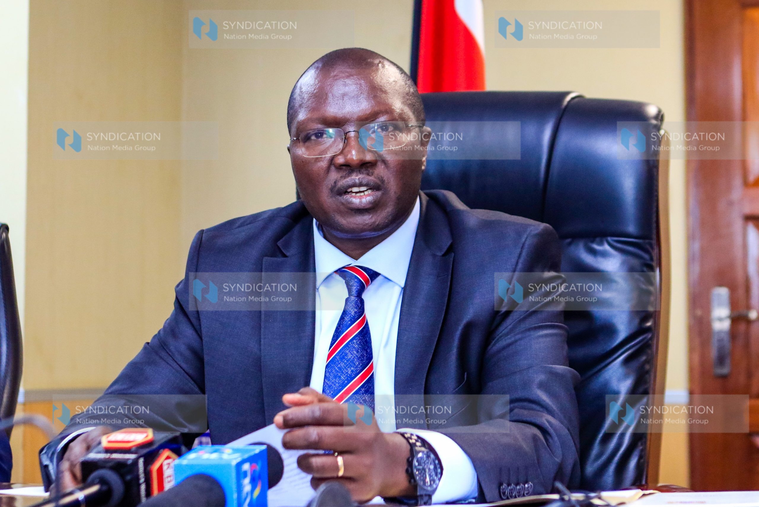 Cabinet Secretary for Co-operatives and Micro Small and Medium Enterprises Development Simon Chelugui