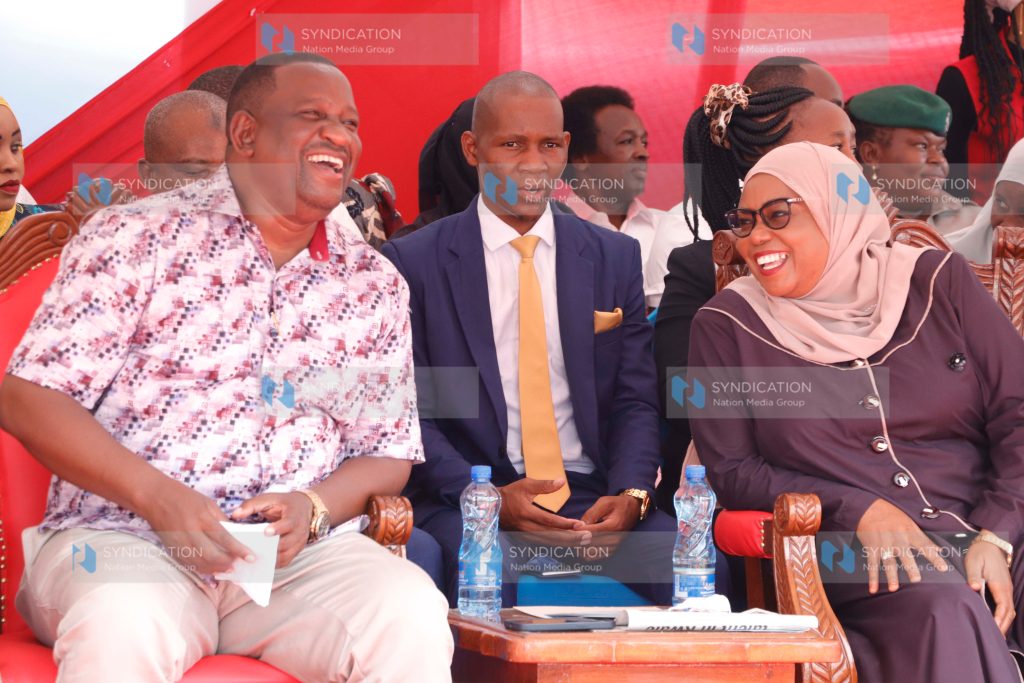 Swearing in of Cabinet members on Kwale County