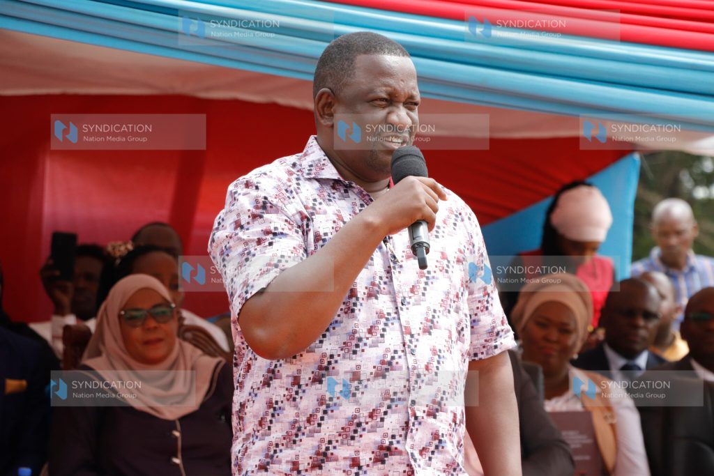 Mining, Blue Economy and Maritime Affairs Cabinet Secretary Salim Mvurya