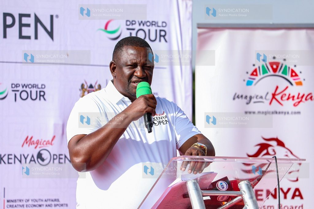 Cabinet Secretary for Youth Affairs, Creative Economy and Sports, Salim Mvurya