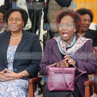 Public Service, Youth and Gender Affairs CS Margaret Kobia and Nominated Senator Beth Mugo