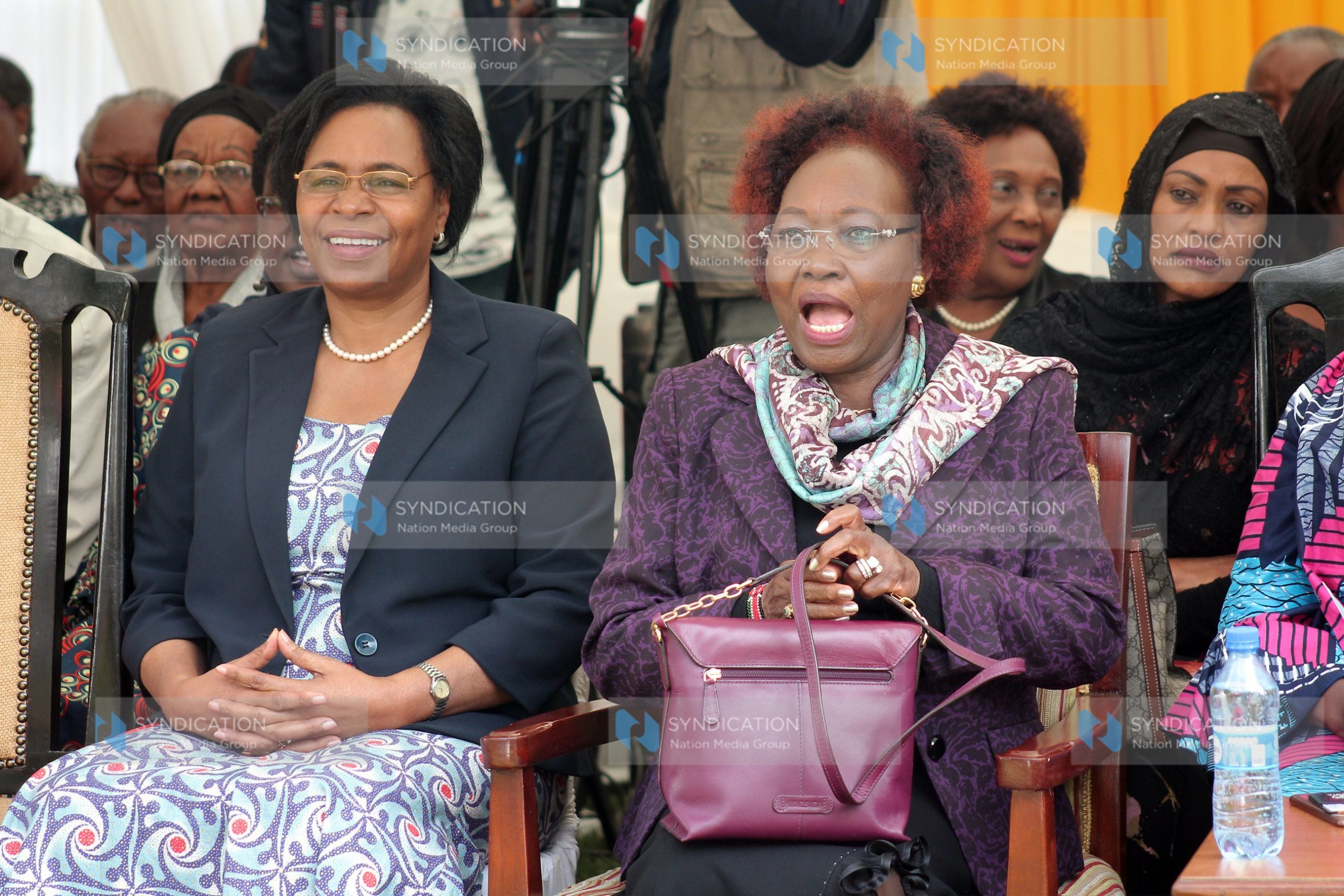 Public Service, Youth and Gender Affairs CS Margaret Kobia and Nominated Senator Beth Mugo