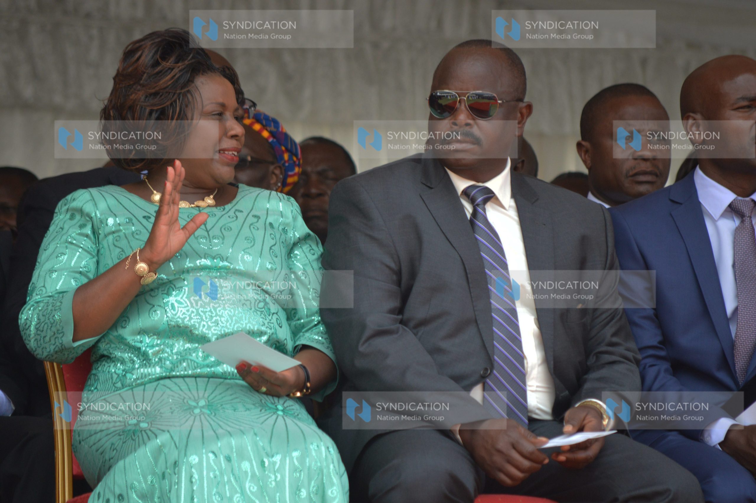 Bomet Governor Joyce Laboso and former Governor Isaac Ruto