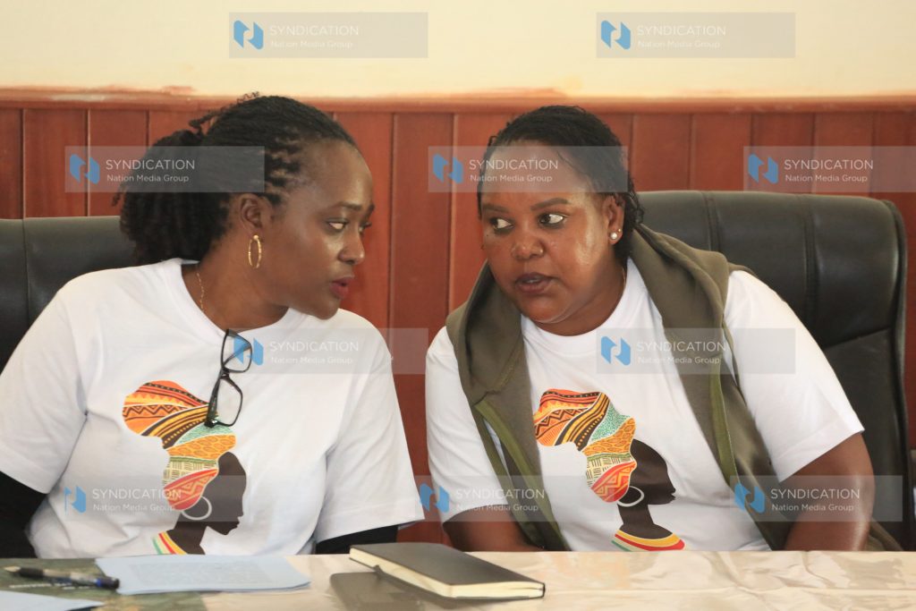 Environment CS Soipan Tuya and Labour CS Florence Bore