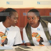 Environment CS Soipan Tuya and Labour CS Florence Bore