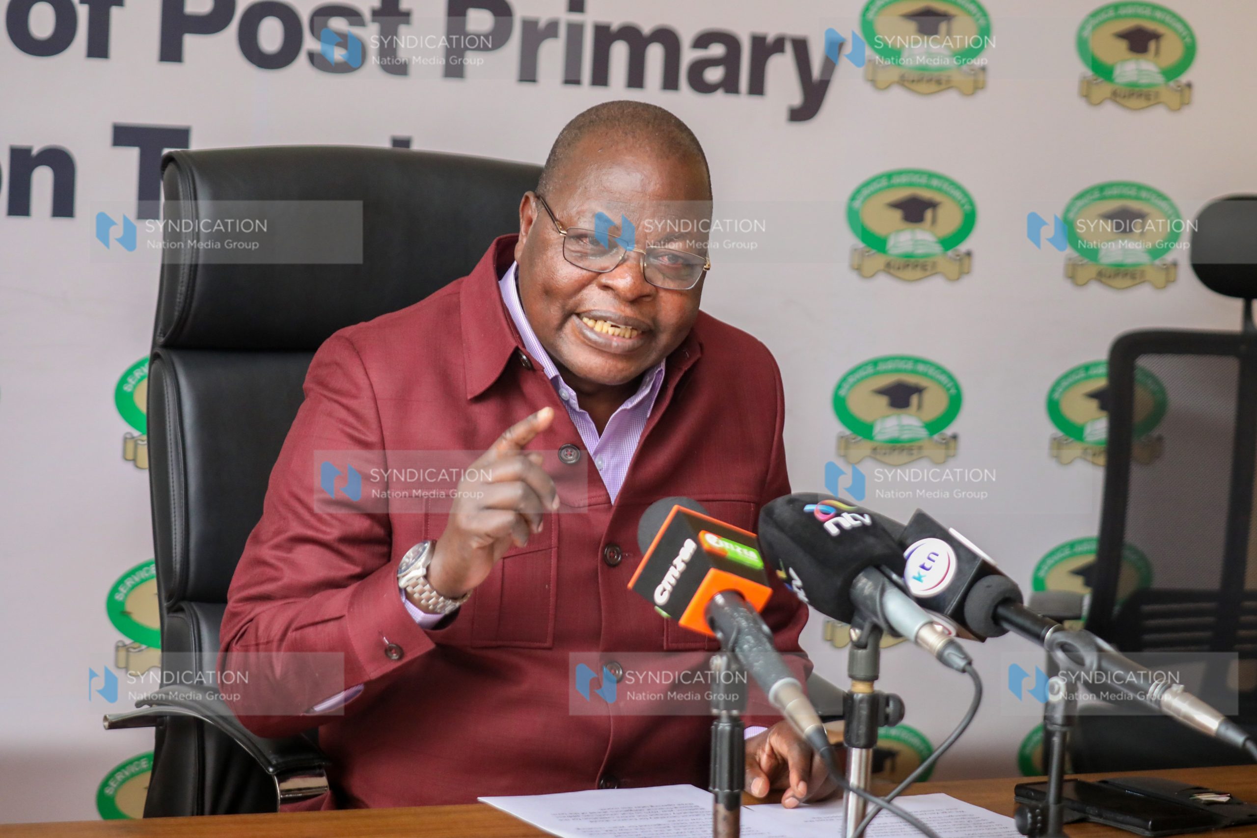 Kenya Union of Post-Primary Education Teachers (KUPPET) Secretary-General Akelo Misori