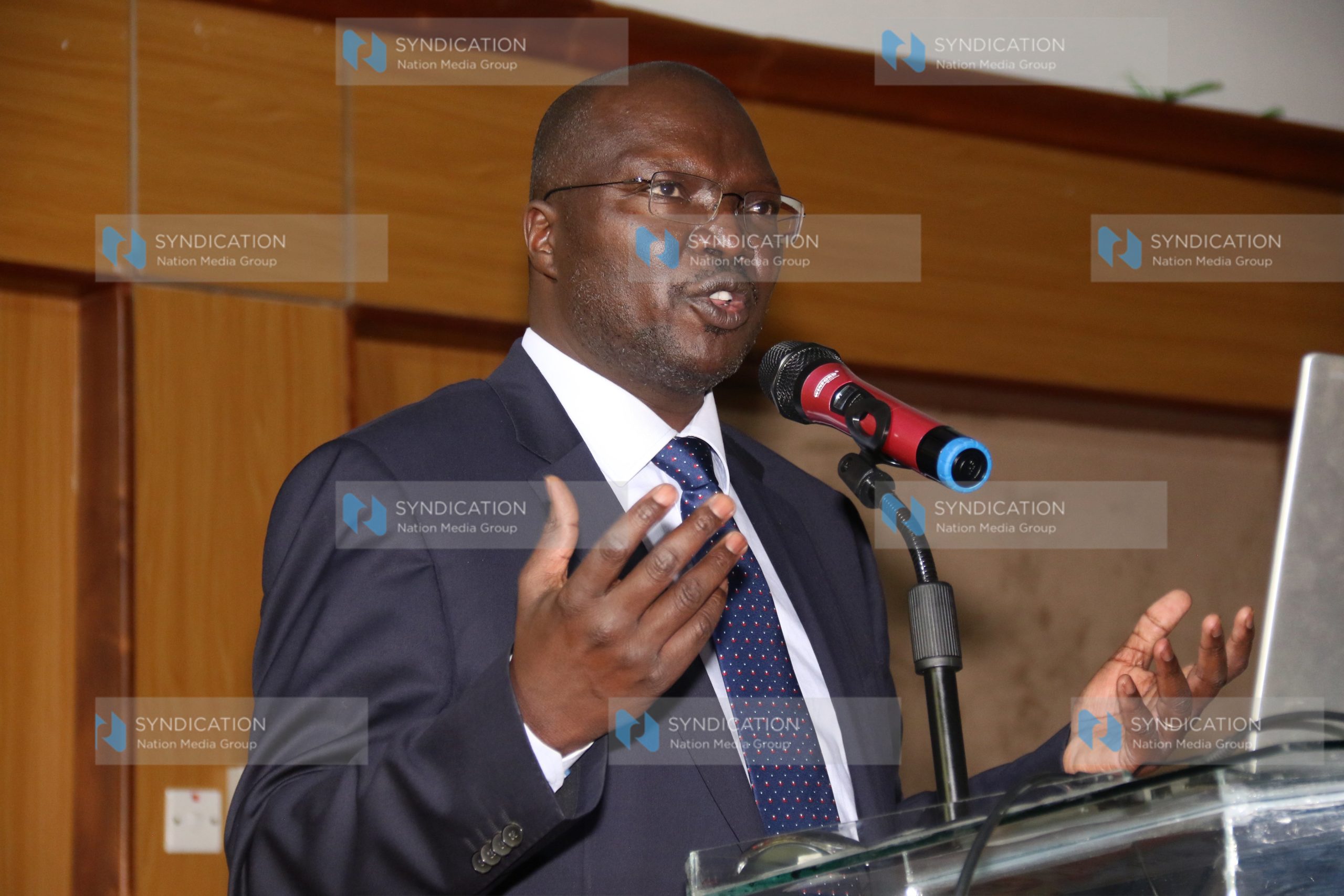 Cabinet secretary for labor Simon Chelugui