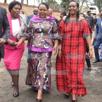 Labour CS Florence Bore and her counterpart for Environment, Soipan Tuya