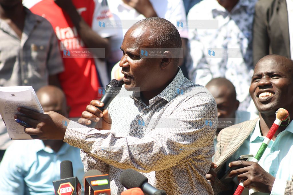 Treasury Cabinet Secretary John Mbadi