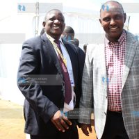 Kwale Governor and Council of Governors Vice Chairman Salim Mvurya and Marsabit Governor and CoG Chief Whip Ukur Yattani