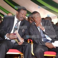 Deputy Prime Ministers Uhuru Kenyatta, and Musalia Mudavadi