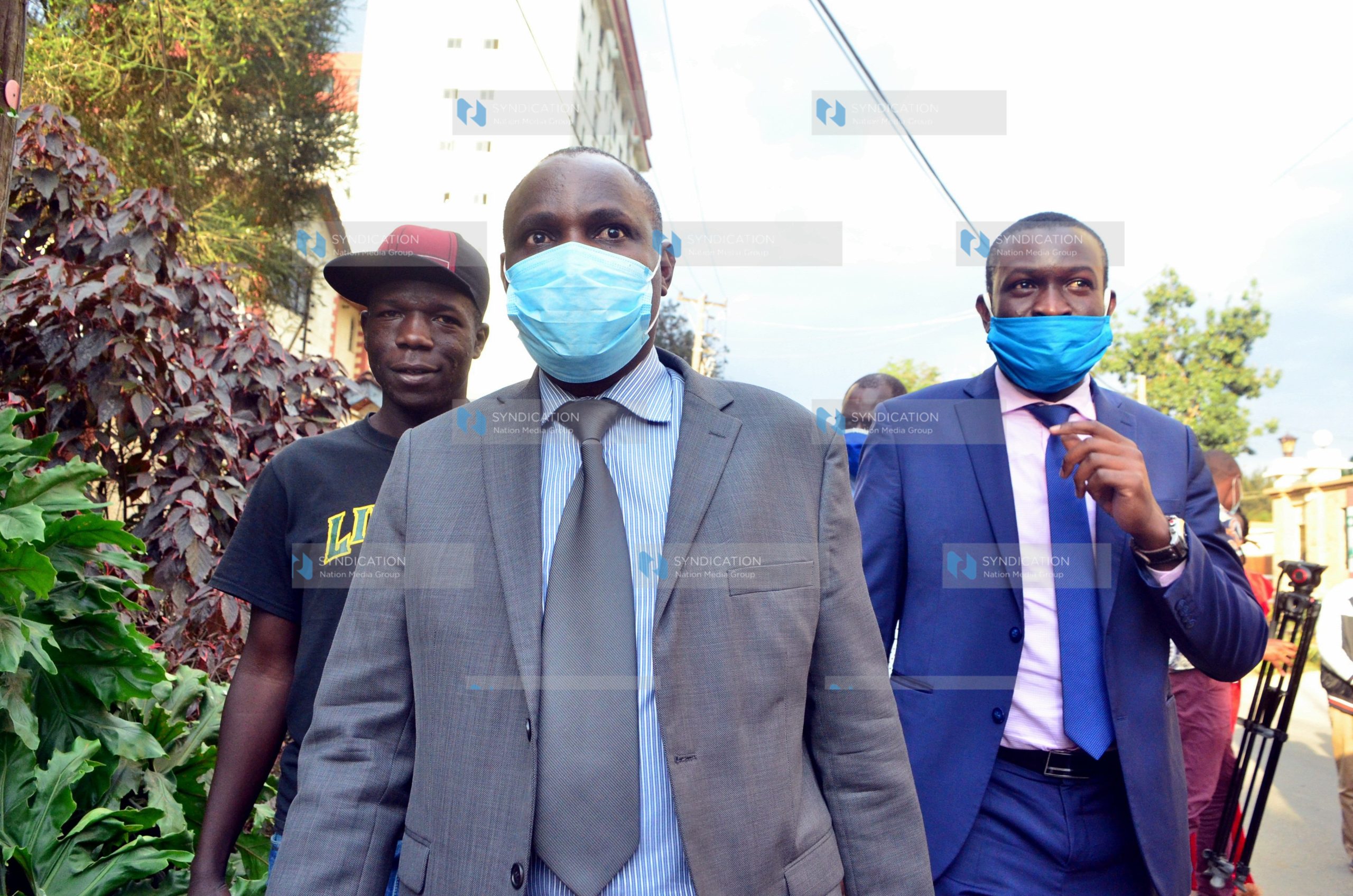 ODM National Chairman Hon. John Mbadi and ODM Secretary General Edwin Sifuna